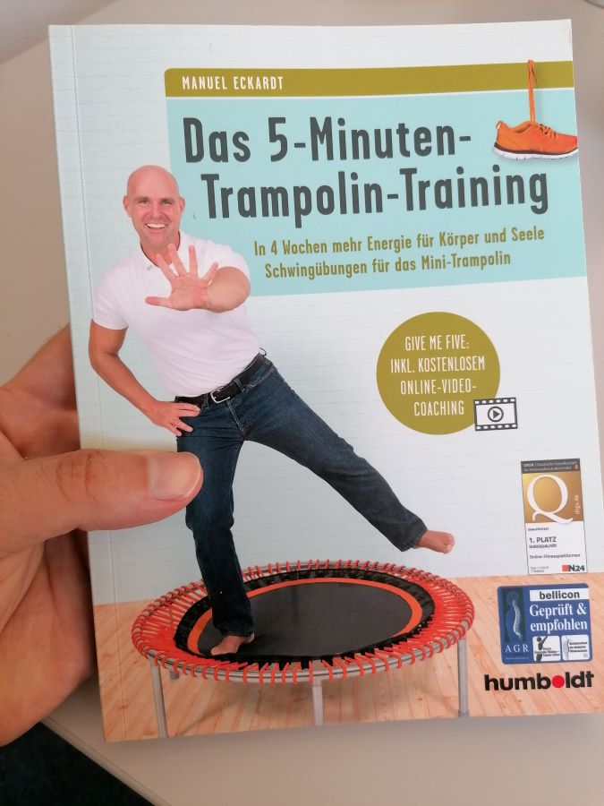 Trampolin Buch mit Übungen