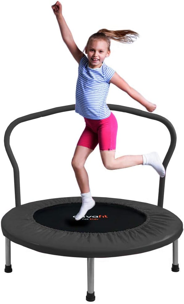 Spaß beim Hüpfen auf diesem Indoor Sportgerät von ativafit