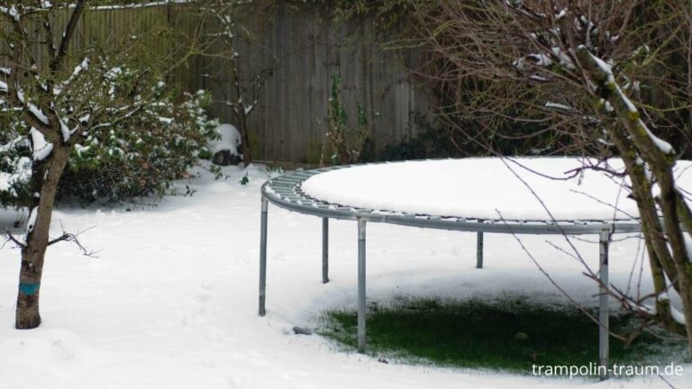 Muss Ein Trampolin Im Winter Abgebaut Werden